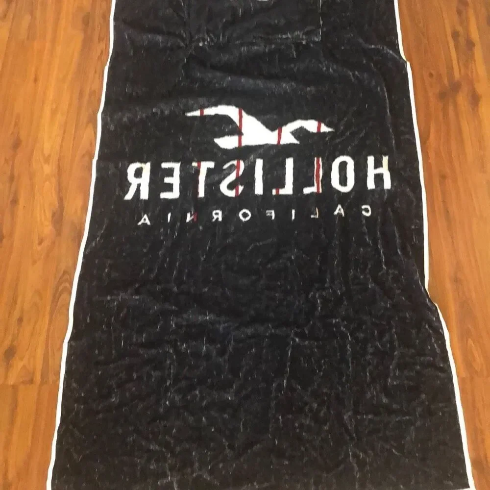 Hollister. Terry cloth, beach towel plus backpack ￼in one.
